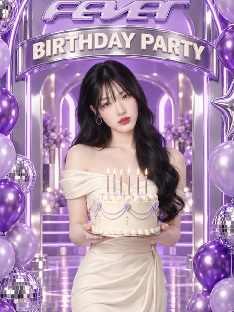 피버 HAPPY BIRTHDAY NICE 공지 포스터