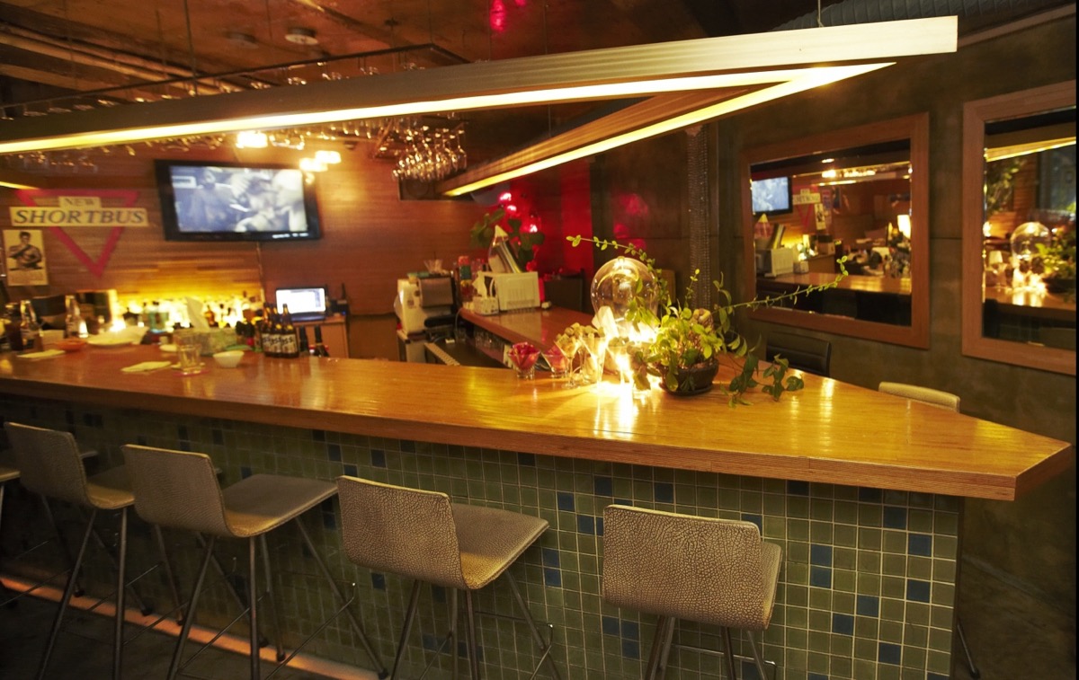 Shortbus 바 카운터 전경