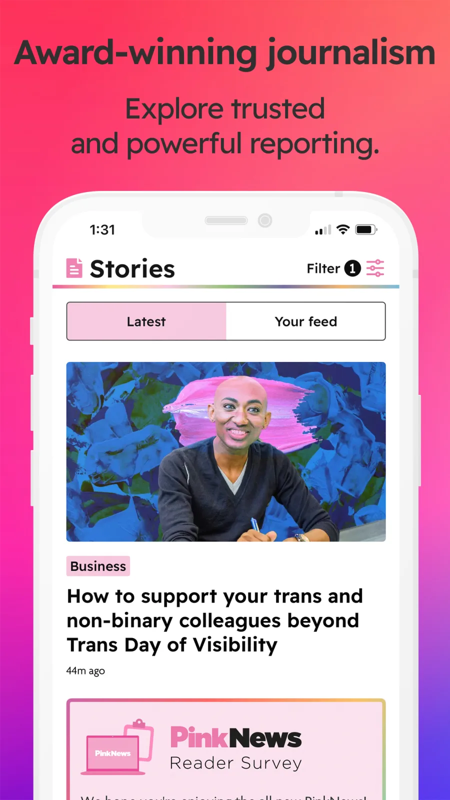 PinkNews 스크린샷 1