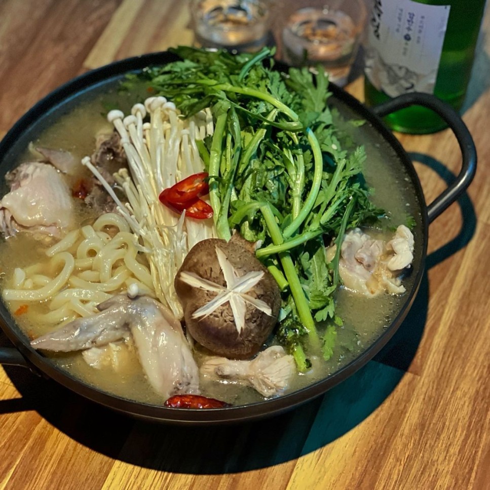프리컴 전골 메뉴